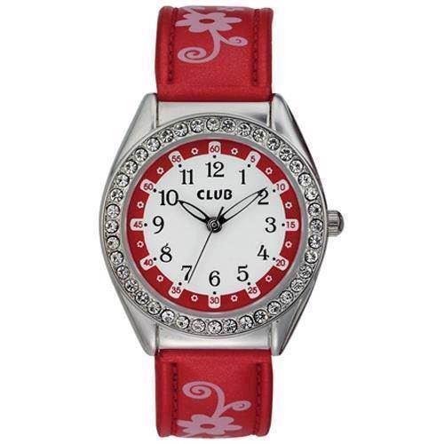 Image of Club Time Best friends sølv Quartz Pige ur, model A65141S2A